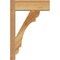 Ekena Millwork Olympic Block Rough Sawn Outlooker, Western Red Cedar, 6"W x 16"D x 24"H OUT06X16X24OLY05RWR - alternate 4